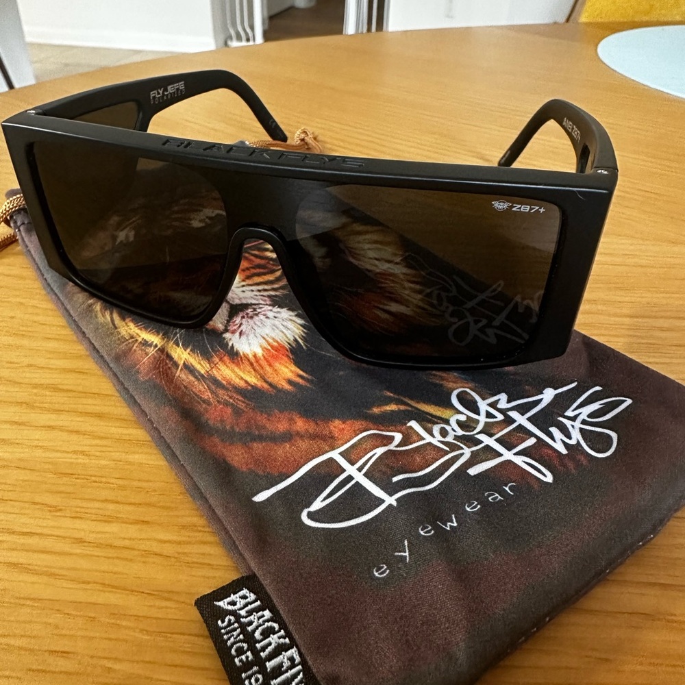 ** Black Flys FLY JEFE Z87+ Safety Sunglasses Polarized **